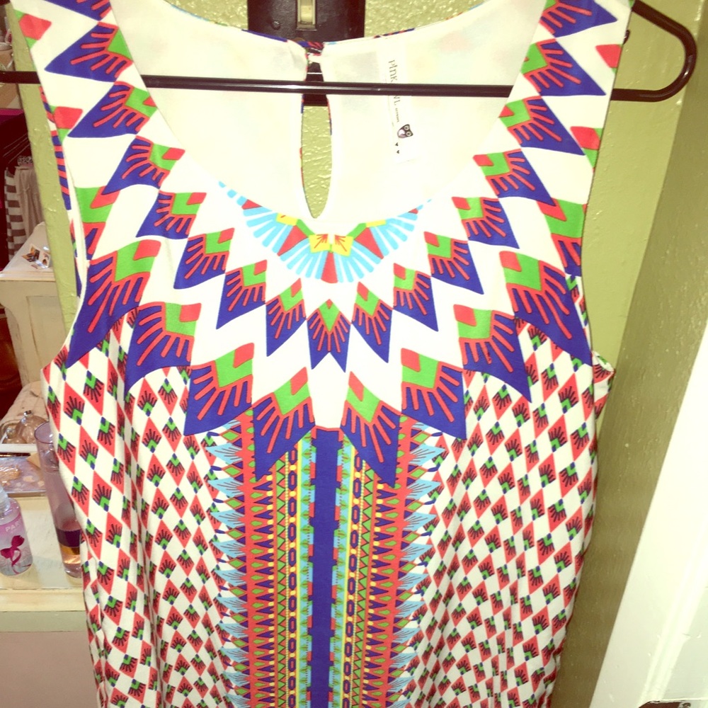 A-lined Pink Owl cool pattern quality material